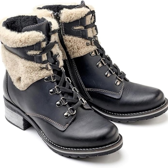 EUC Dromedaris Women's Kara Shearling Boot size 40 EU / 8.5US - Picture 1 of 8